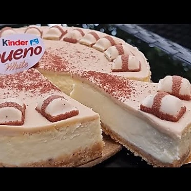Cheesecake al Kinder Bueno
